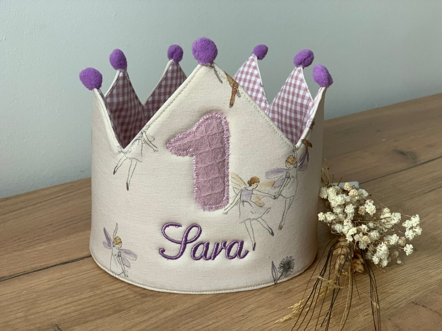 Corona Cumpleaños Personalizada Nombre