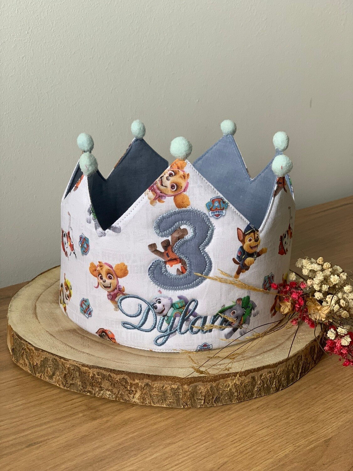 Corona Cumpleaños Personalizada Nombre