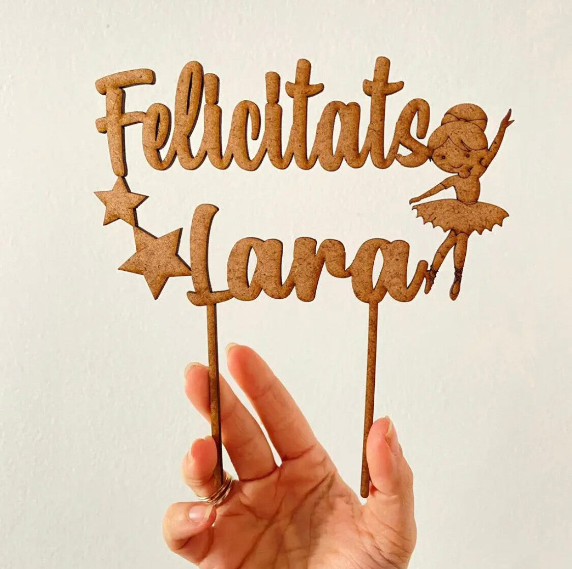 Topper Personalizado Bailarina