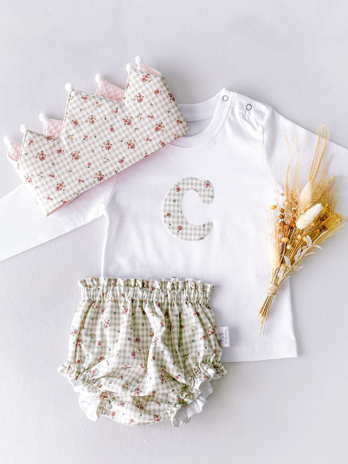 Pack Cumpleaños Vichy Floral