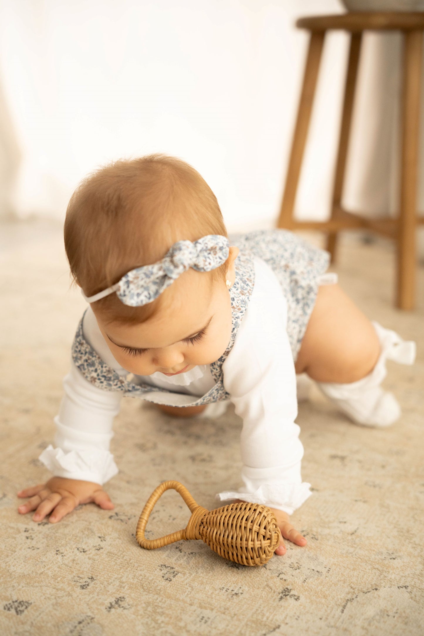 Diadema Goma Liberty Azul