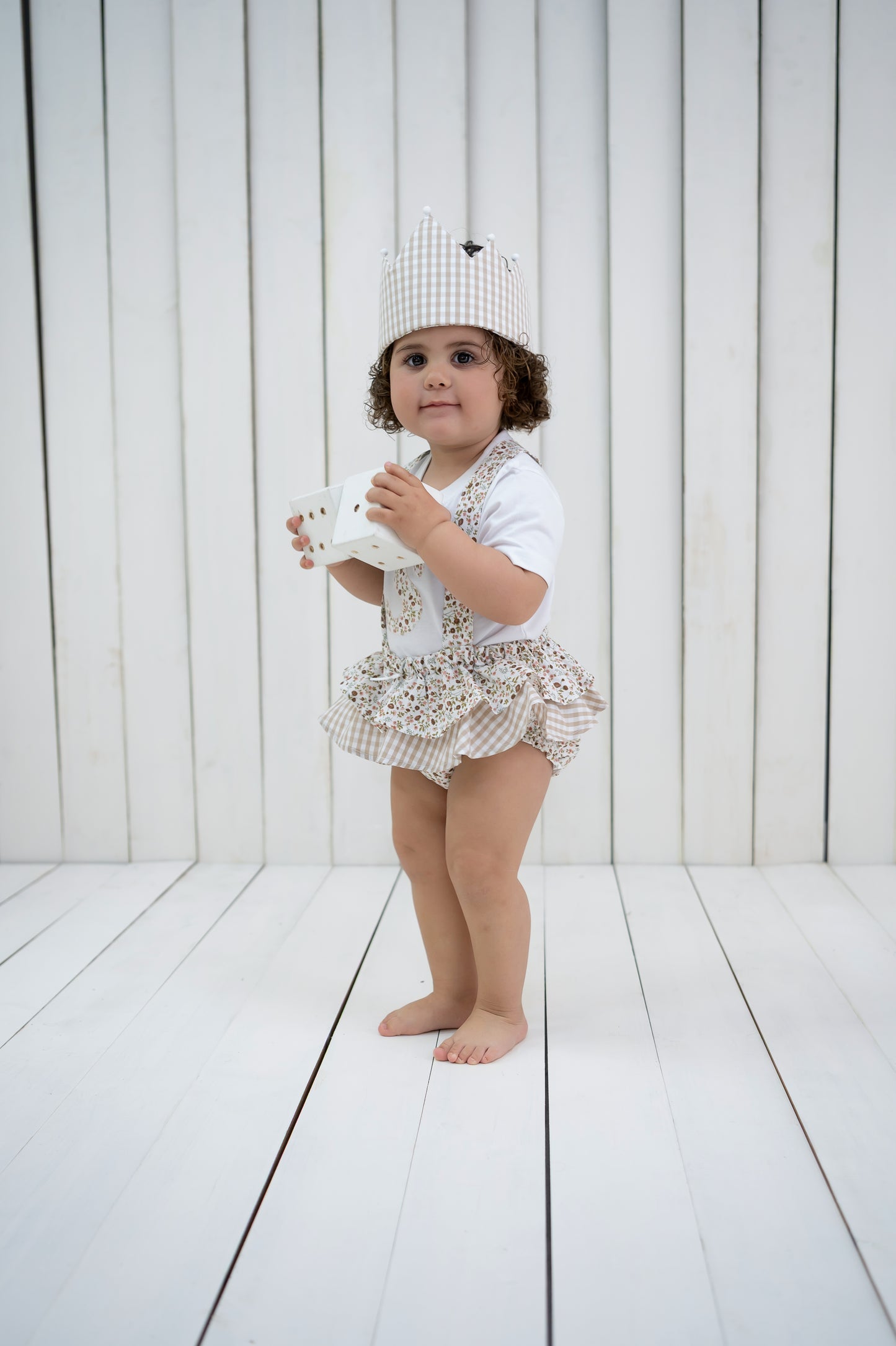 Pack Cumpleaños Liberty Rosa & Vichy Beige
