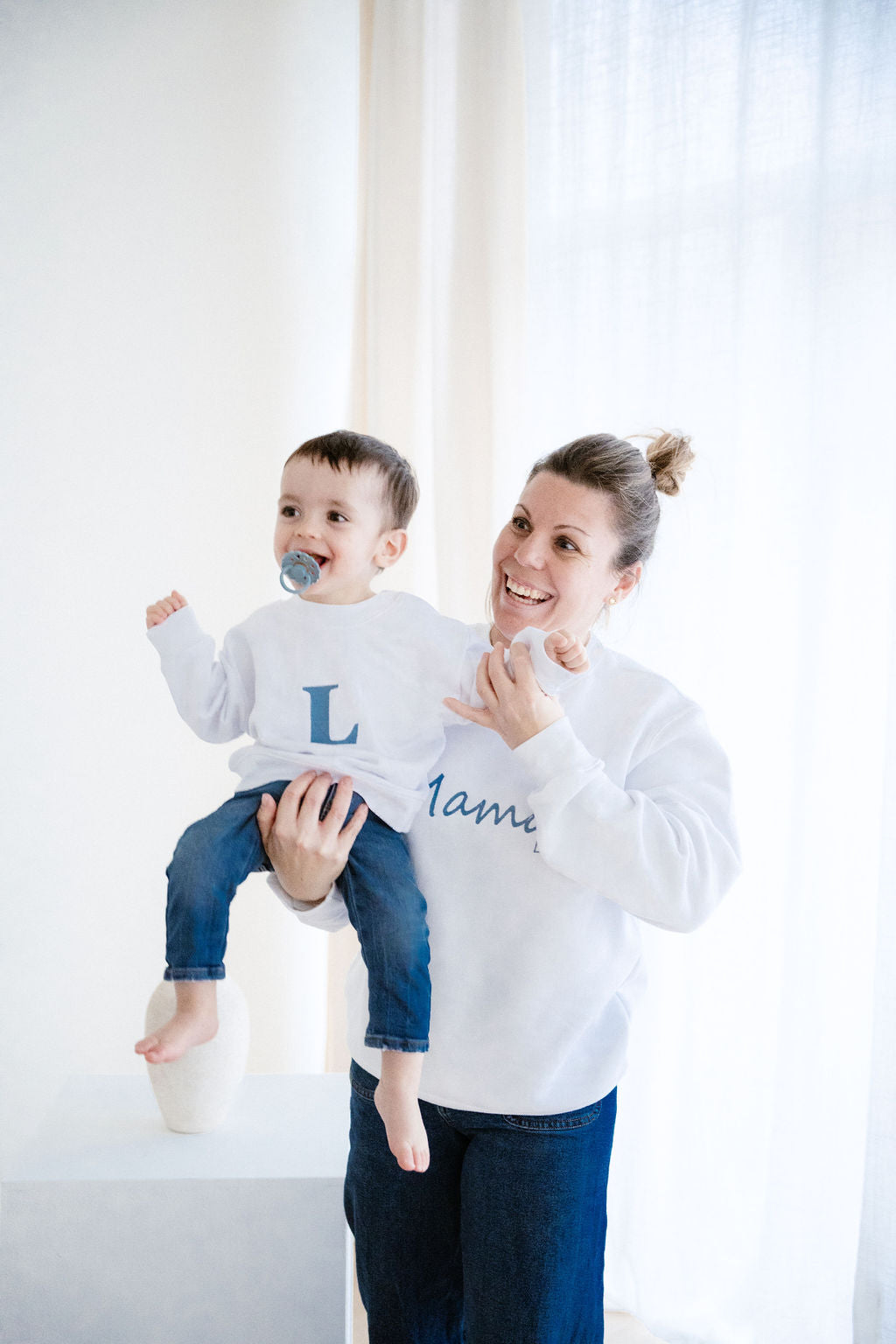 Sudadera adulto Mama/Papa o Abuela/Abuelo+nombre(s)