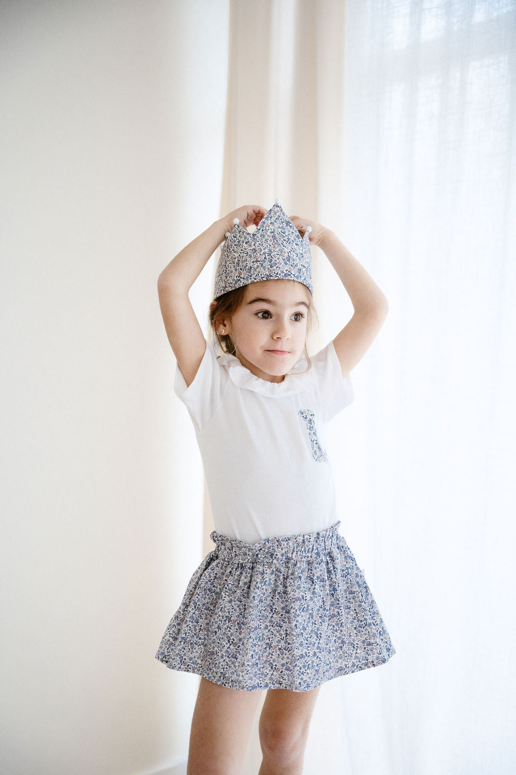 Falda Liberty Azul