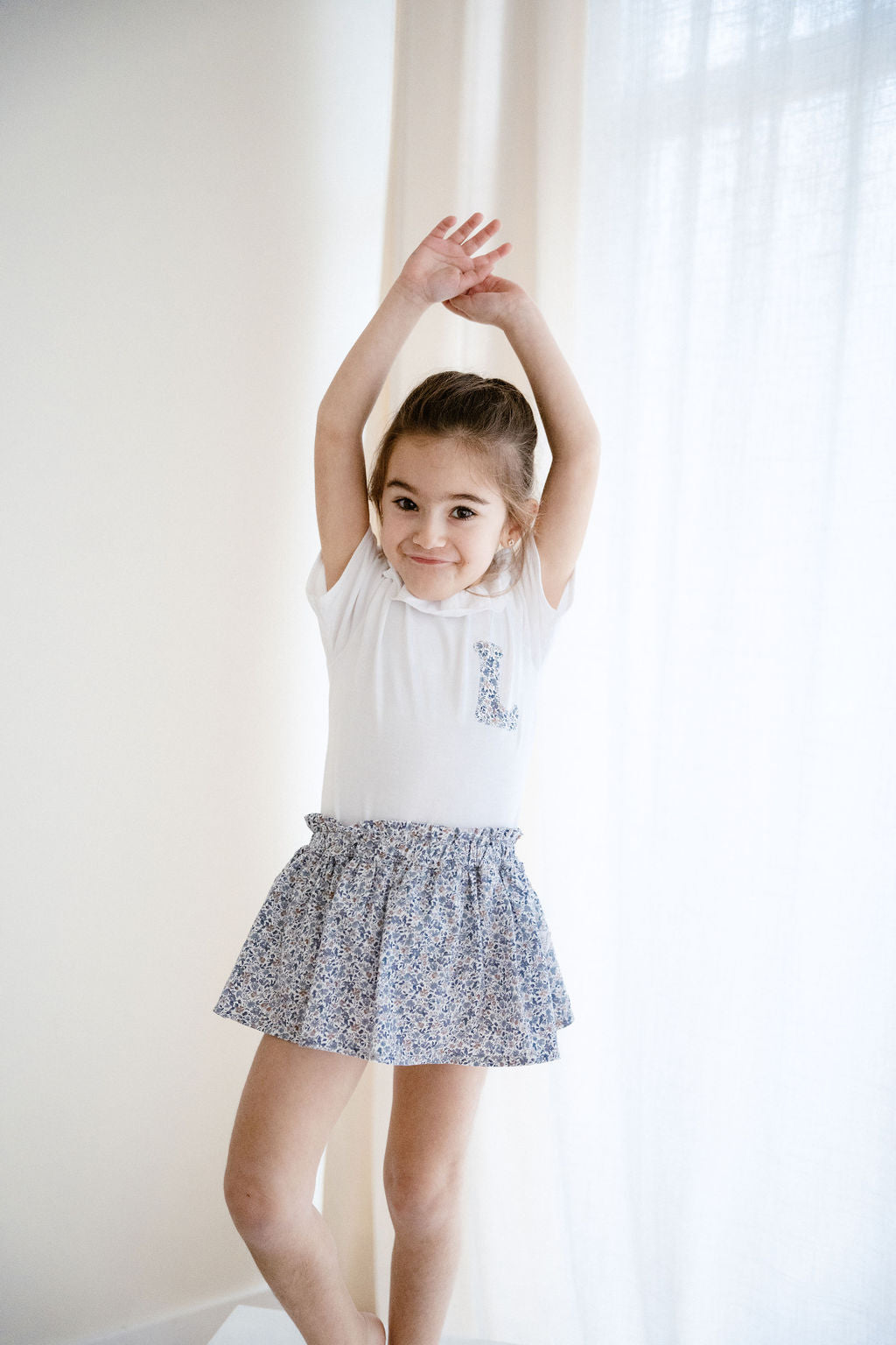 Falda Liberty Azul