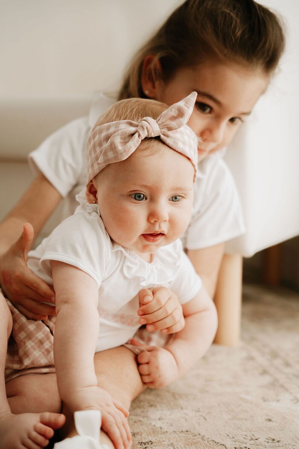 Conjunto Infantil Seersucker Rosa