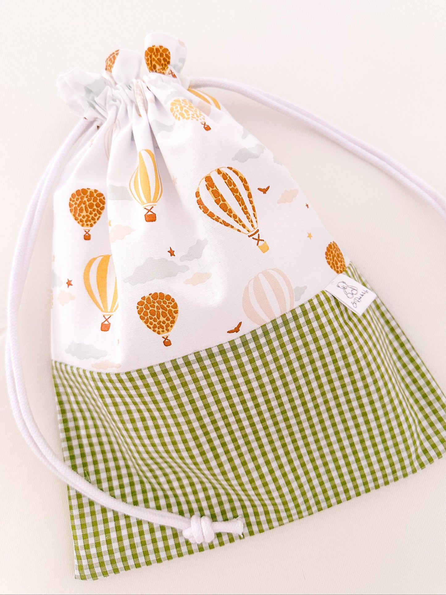 Bolsa Globos Vichy Oliva