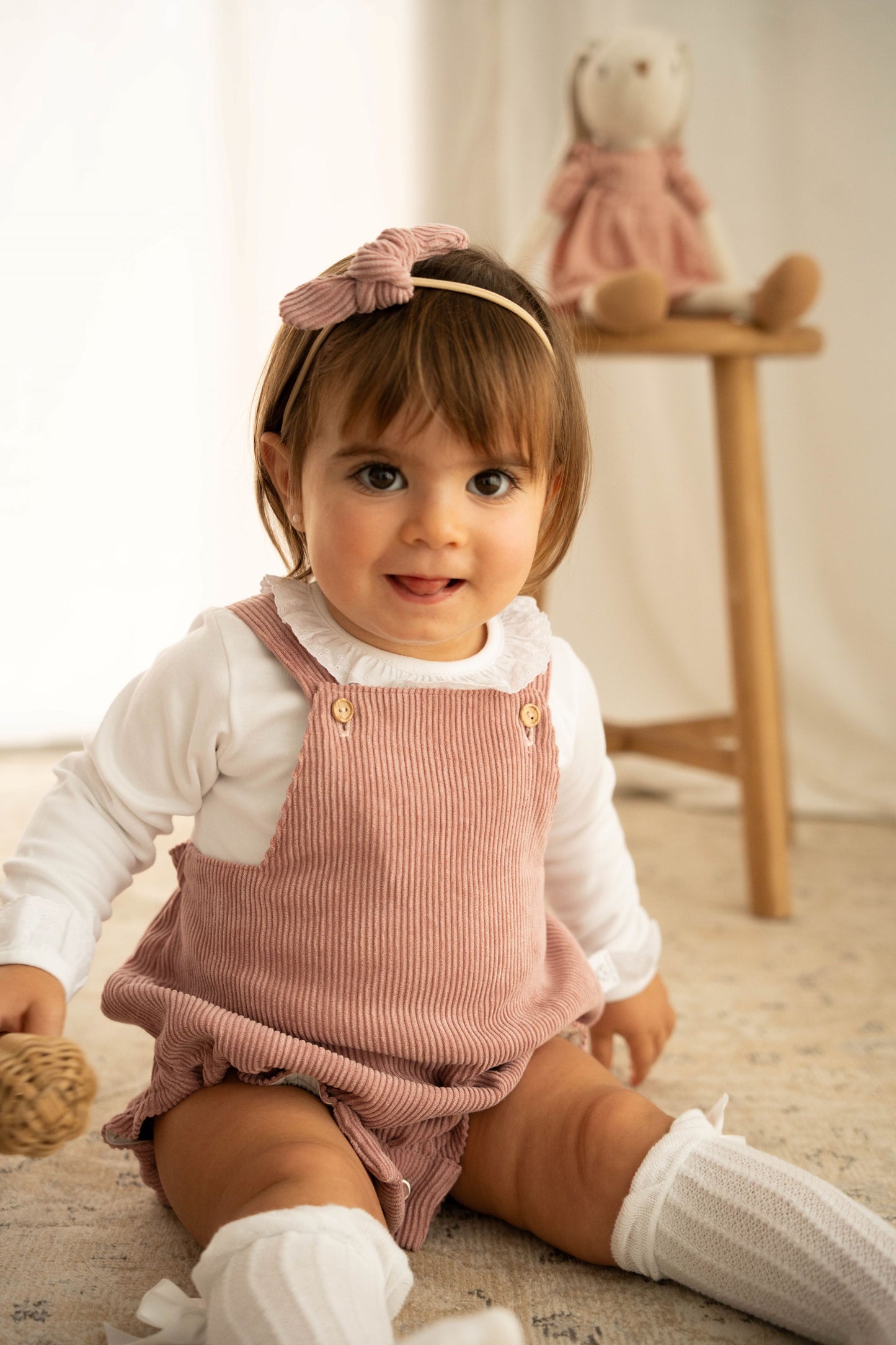 Conjunto Infantil Pana Rosa