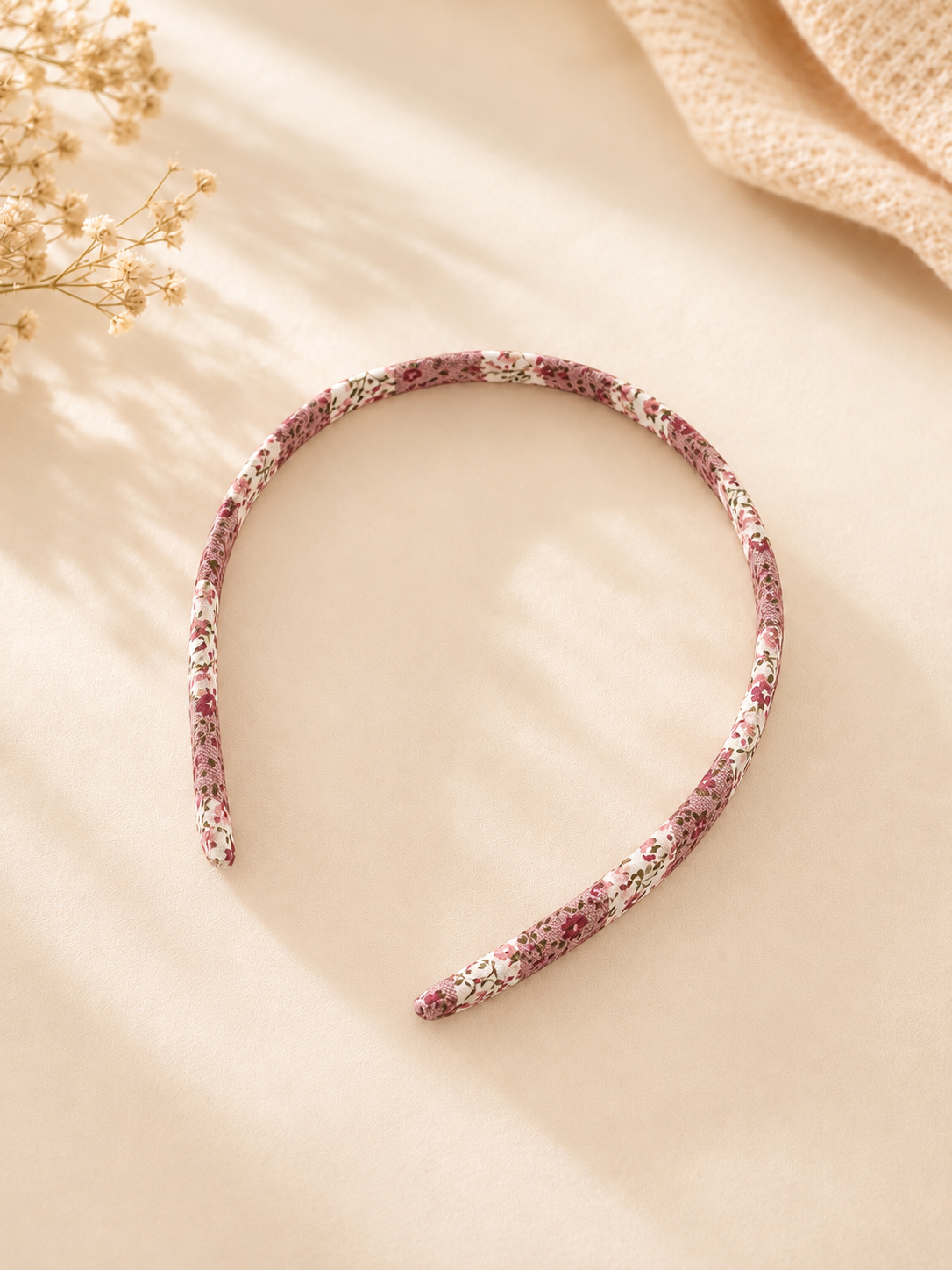 Diadema Pequeña Jardín rosa
